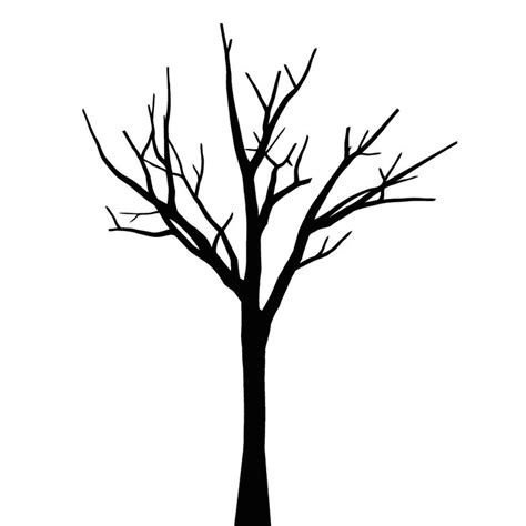 Leafless Tree Outline Free Download On Clipartmag