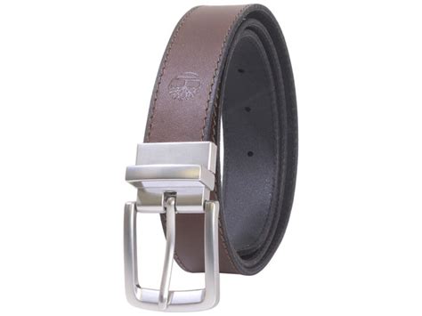 Timberland Men S Belt Genuine Leather Classic Reversible Brown Black Sz Joylot Com
