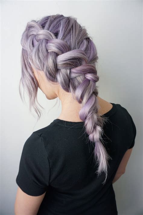 French braids have been really in style for a while. Clip-In Hair Extensions for a Side Dutch Braid | Cute ...