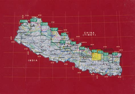 Wandelkaart Np104 Trekking Map Rolwaling Himalayan Maphouse 9789937649773 Reisboekwinkel