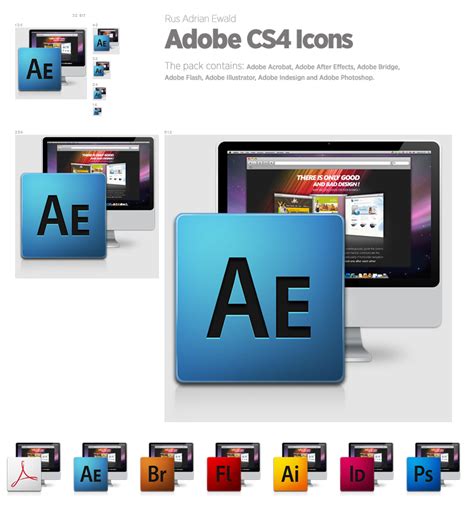 Adobe Cs4 Free Icons By Rusadrianewald On Deviantart