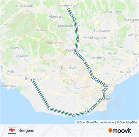 Transport For Wales Route Schedules Stops And Maps Bridgend Updated