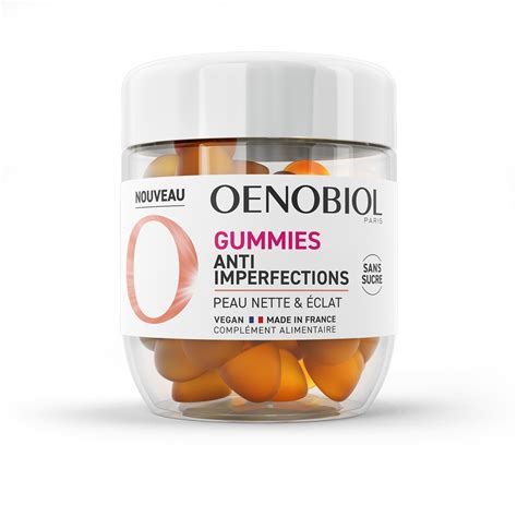 Oenobiol Gummies Anti Imperfection And Eclat Complément Alimentaire