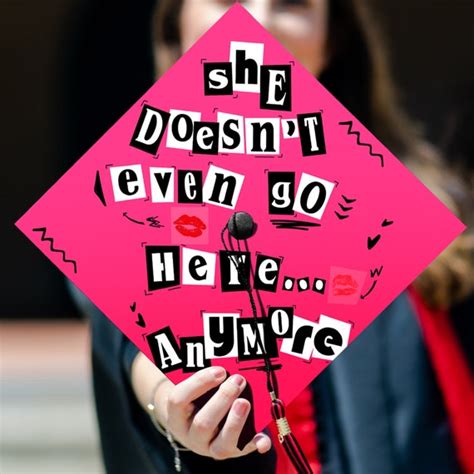 She Doesn T Even Go Here Anymore Graduation Cap Topper Etsy