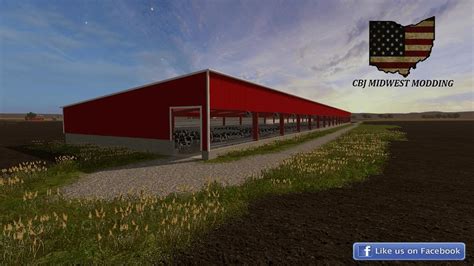 Fs19 100x660 Cattle Barn V1000 Farming Simulator 2022 Mod Ls 2022