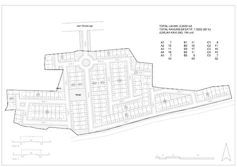 Perumahan Rakyat Jasa Pembuatan Site Plan