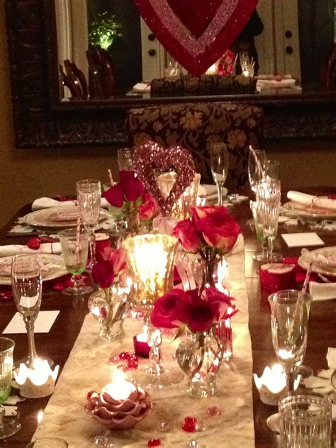 How To Set A Valentines Day Table Vlentines Dy Tblescpe Tble Ting With