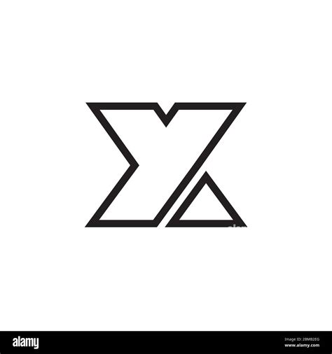 x y x lines logo design vector stock vector image and art alamy