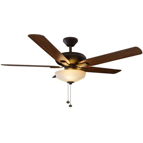 Buy products such as hampton bay carriage house 52 led indoor polished brass ceiling fan 1002409868 at walmart and save. Hampton Bay Holly Springs 52 in. LED Oil-Rubbed Bronze ...