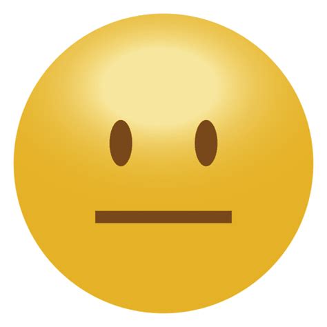 Unique straight face emoji stickers featuring millions of original designs created and sold by independent artists. Emoji emoticon straight face - Transparent PNG & SVG ...
