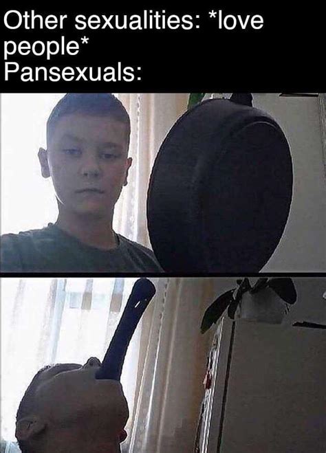 How Tf He Putted It In His Mouth Pansexuals Attracted To Pans Know Your Meme