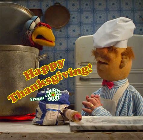 Muppet Stuff Happy Thanksgiving