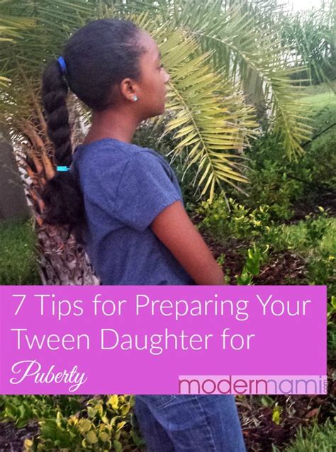 7 Tips To Help Prepare Your Tween Daughter For Puberty