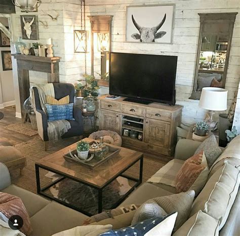 Country Western Living Room Decor