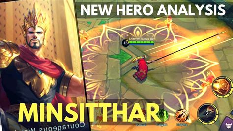 Mobile legends bang bang heroes. MINSITTHAR : NEW FIGHTER HERO SKILL AND ABILITY EXPLAINED ...