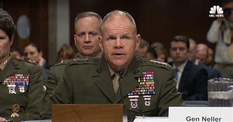 General Testifies At Senate Hearing On Marines Nude Photo Scandal