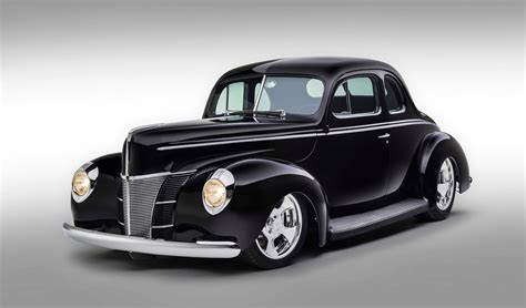 this amazing 1940 ford coupe is the new black