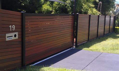 Wooden Fence Designs Australia Fences Inspiration Bettaline Fencing