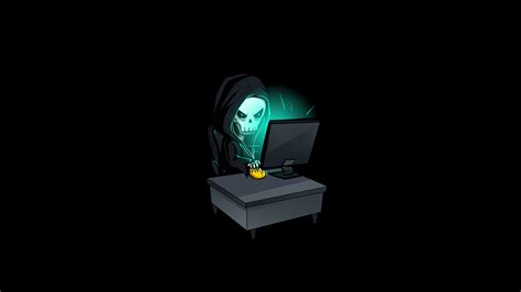 1920x1080 Skull Hacking Time 4k Laptop Full Hd 1080p Hd 4k Wallpapers