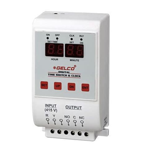 Gelco Digital Time Switch And Clock 415 V Rs 2365 Piece Id