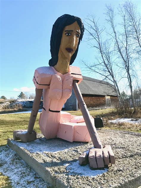 Langlais Sculpture Preserve Cushing Maine One Hundred Dollars A