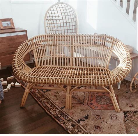 Boho Rattan Furniture Wicker Chair Interior Design