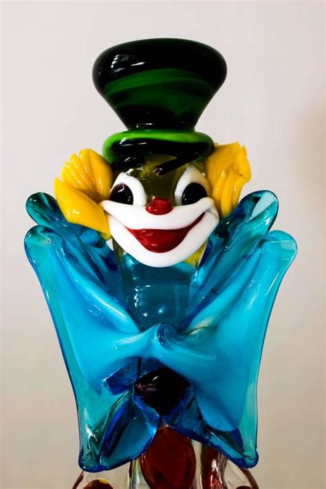 Murano Glass Clown Italy 1950s For Sale At 1stdibs