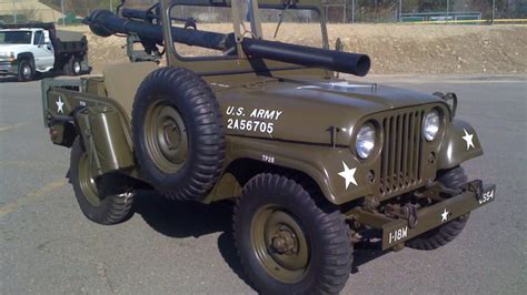 M38a1c A Willys Jeep With A Recoilless Rifle Military Tradervehicles