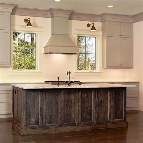 Taupe kitchen cabinets glass door. Taupe Kitchen Cabinets - Transitional - kitchen - Sabal Homes SC