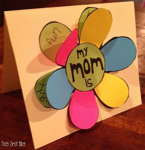 This one has a very simple, yet elegant, design and can be. Mother's Day Cards Kids Can Make - Modern Homeschool Family