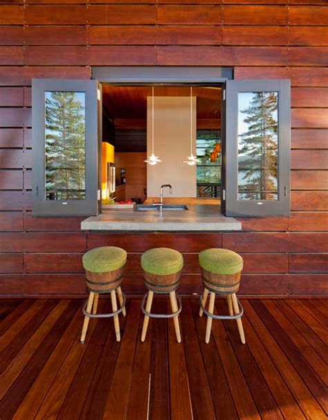 22 Brilliant Kitchen Window Bar Designs You Would Love To
