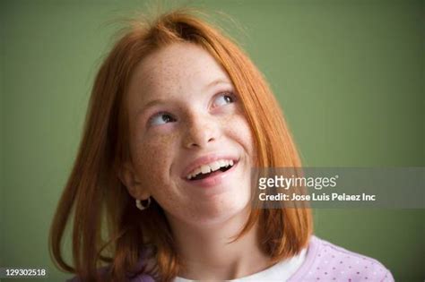 Girl Red Hair Freckles Foto E Immagini Stock Getty Images