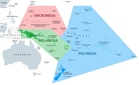 Australia Oceania Maps Mappr