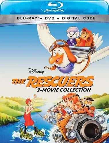 The Rescuers The Rescuers Down Under Brand New Blu Ray 3175