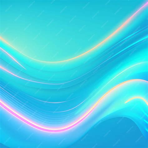 Premium Ai Image 3d Render Abstract Minimal Neon Background With