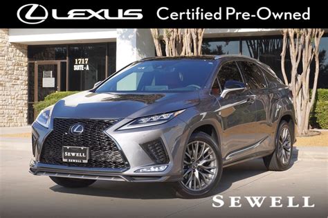 2022 Lexus Rx Nebula Gray Pearl With 3329 Miles Available Now