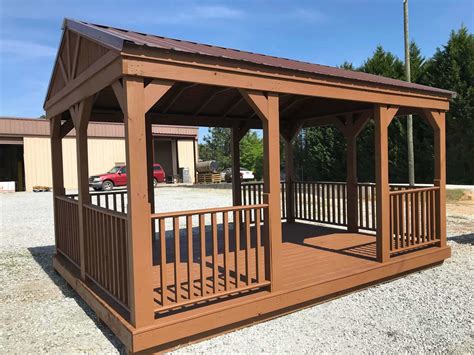 Wooden Backyard Cabana for Sale in Georgia, Free Delivery & Set-Up | Yard Barns