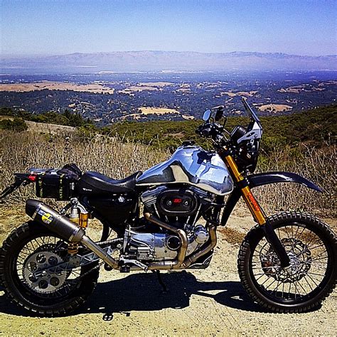 Sc3 Adventure With New Btr Moto Exhaust Overlooking Silicon Valley