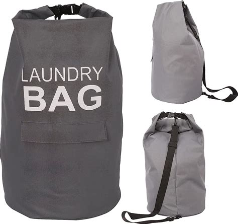70l Waterproof Laundry Bag Backpackheavy Duty Laundry Bag With Strap