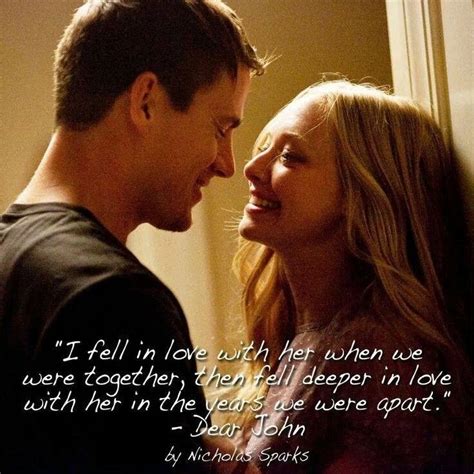Nicholas Sparks Quote Dear John | Quote Number 579424 | Picture Quotes