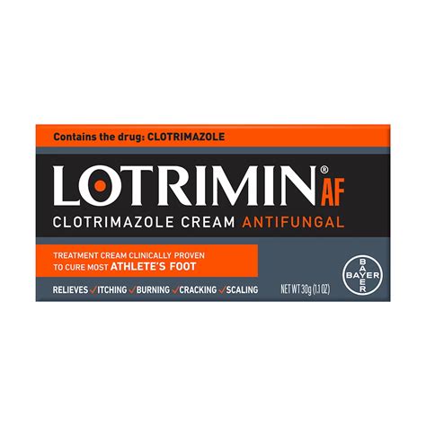Lotrimin Af Antifungal Clotrimazole Cream Shop Skin And Scalp