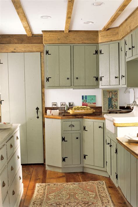 Country Style Farmhouse White Kitchen Cabinets Anipinan Kitchen
