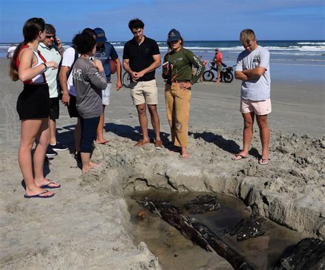 Florida Archaeologists Believe Daytona Beach Shores Mystery Object To Be 1800s Shipwreck