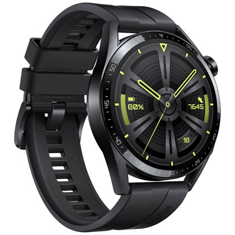 Huawei Watch Gt3 143 46mm Black Stainless Steel Jpt B19 Smart Watch