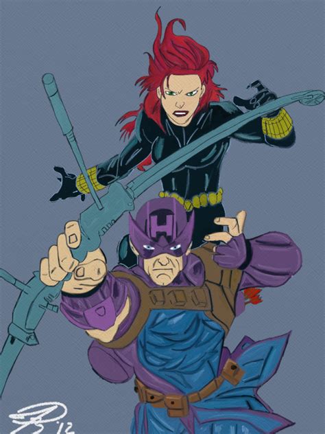 Hawkeye And Black Widow Western Comics Comics Love Superhero Design
