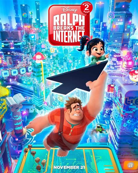Nieuwe Poster Ralph Breaks The Internet Wreck It Ralph 2
