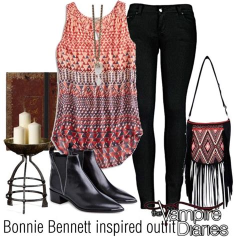 Bonnie Bennett Inspired Outfit Tw Outfit Inspirations Bonnie Bennett Character Inspired Outfits