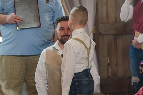 Groom Delivers Powerful Wedding Vows To New Stepson Inspiremore