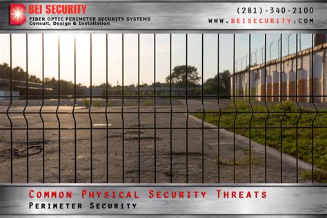 Common Physical Security Threats Bei Security Perimeter Security