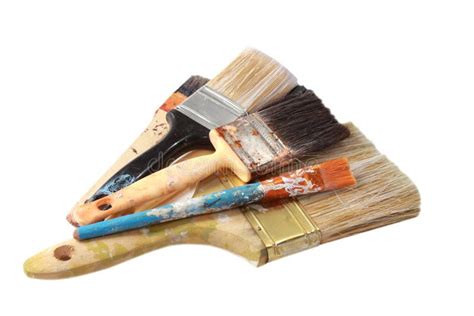 Paint And Brushes Stock Photo Image Of Colored Pattern 15358306